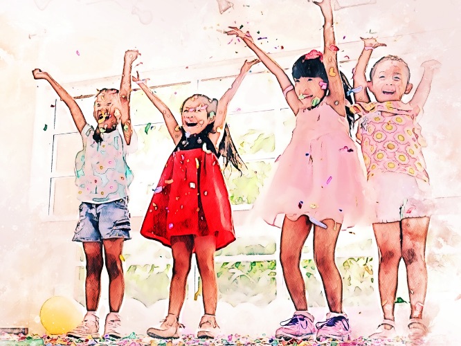 4-10 歲孩子在多元美感活動——AI 時代右腦能力的最佳實踐場景